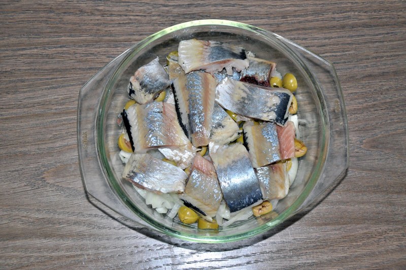 Селедка со сгущенкой