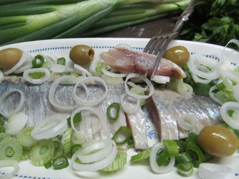 Селедочка с луком