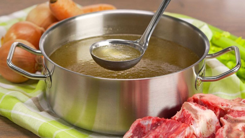 Бульон с мясом