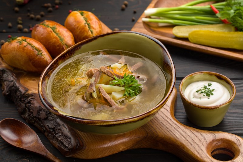 Консоме мясное