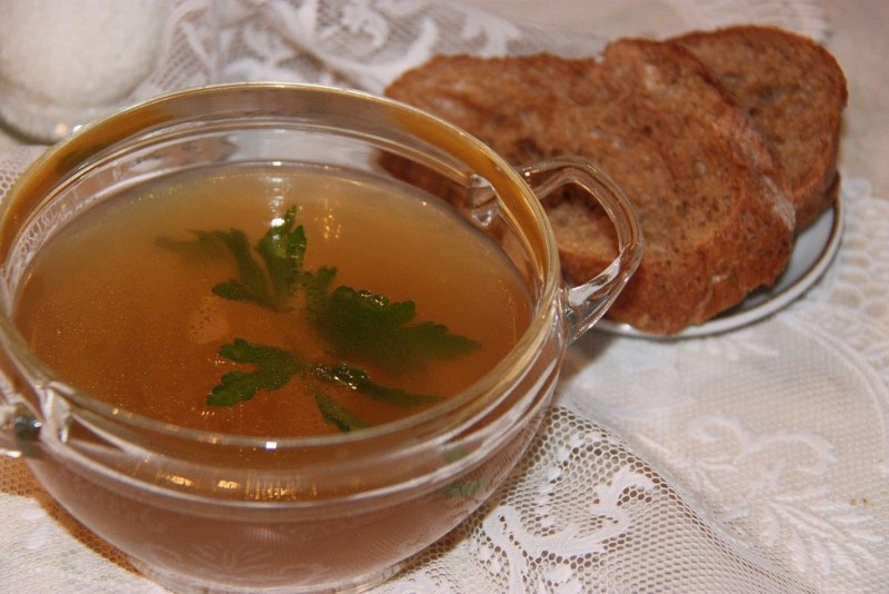 Суп с мясом