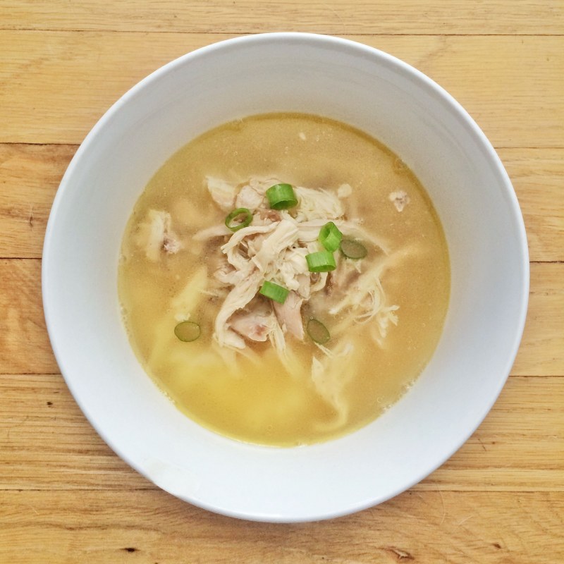 Мясной корейский суп