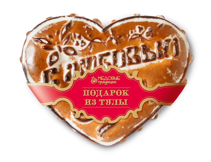 Тульский пряник сердечко