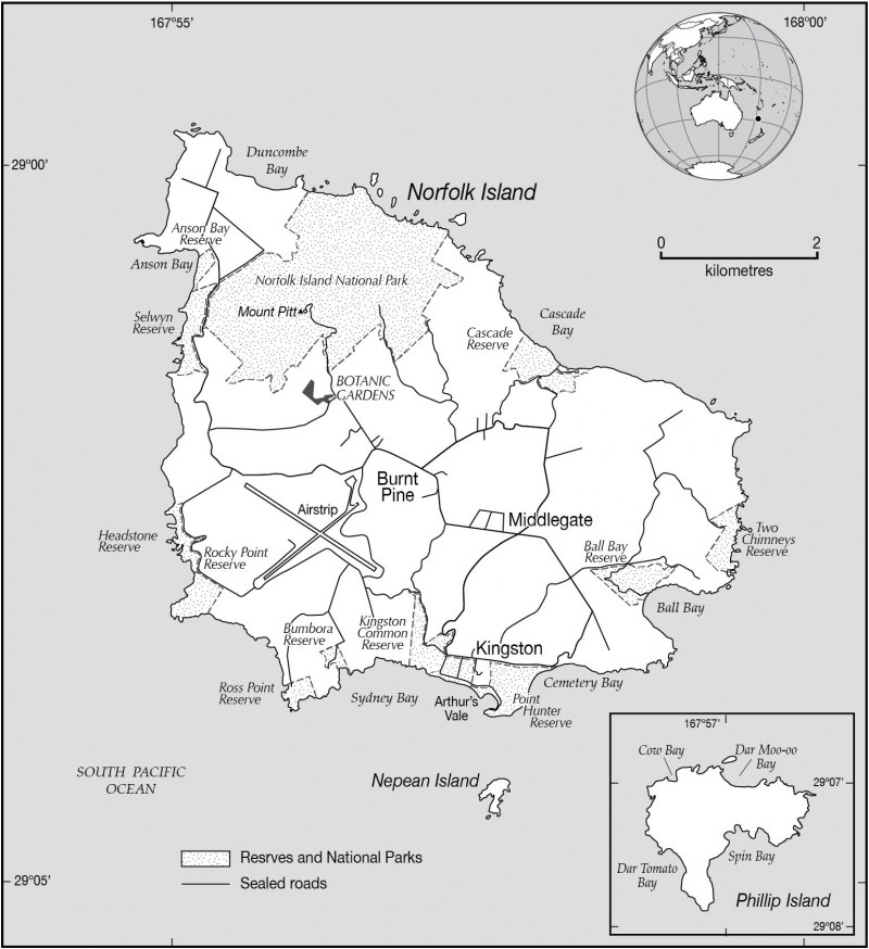 Norfolk на карте