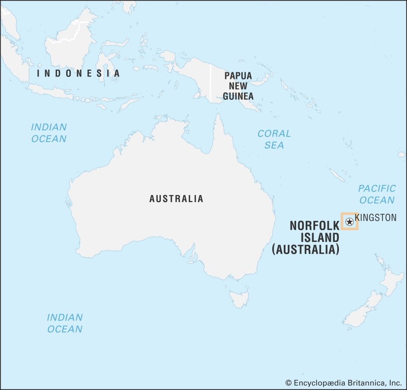 Cook Islands на карте