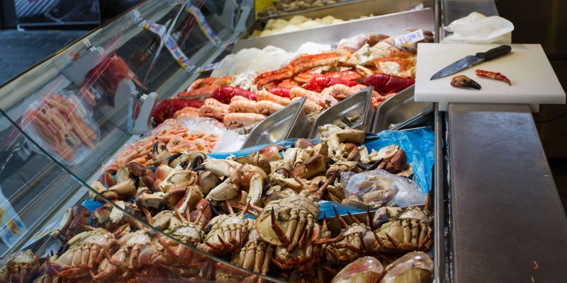 Корзины из морепродуктов