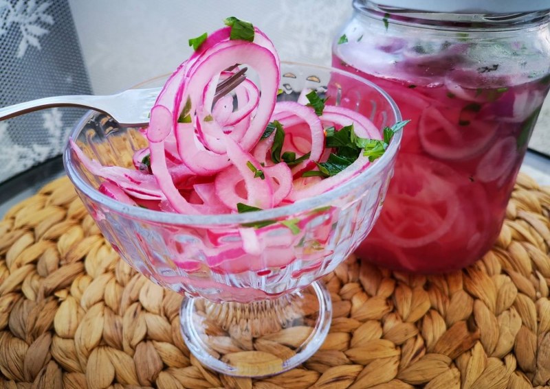 Маринад для лука с уксусом