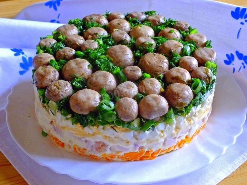 Салаты на новый