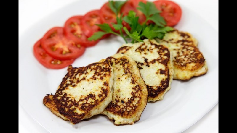 Куриные оладьи из филе
