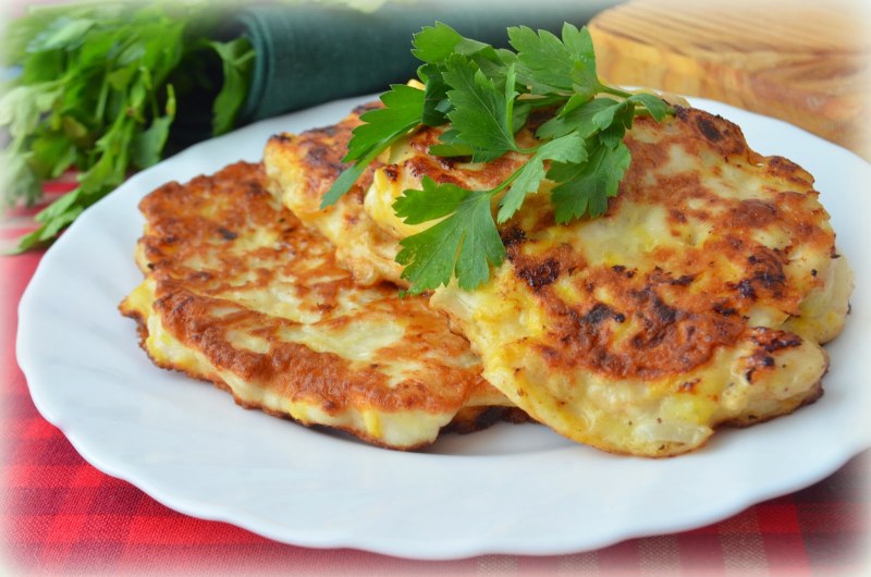 Высоцкая Юлия кабачковые оладьи