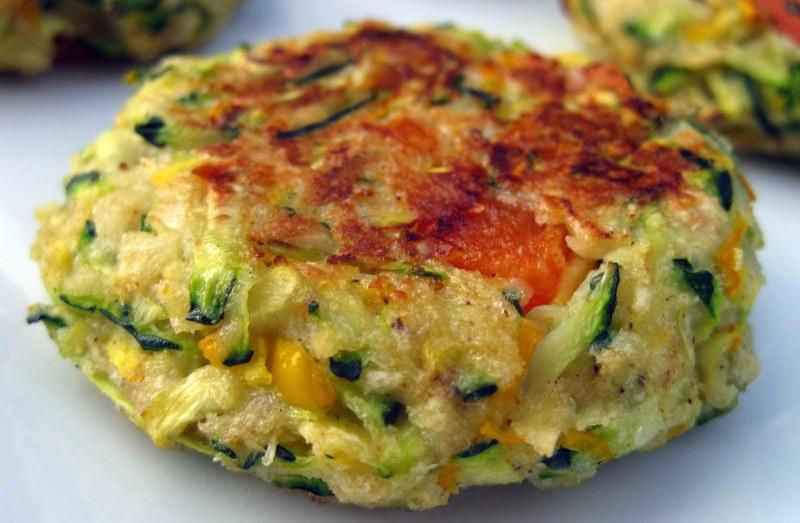 Куриные котлеты с кабачком