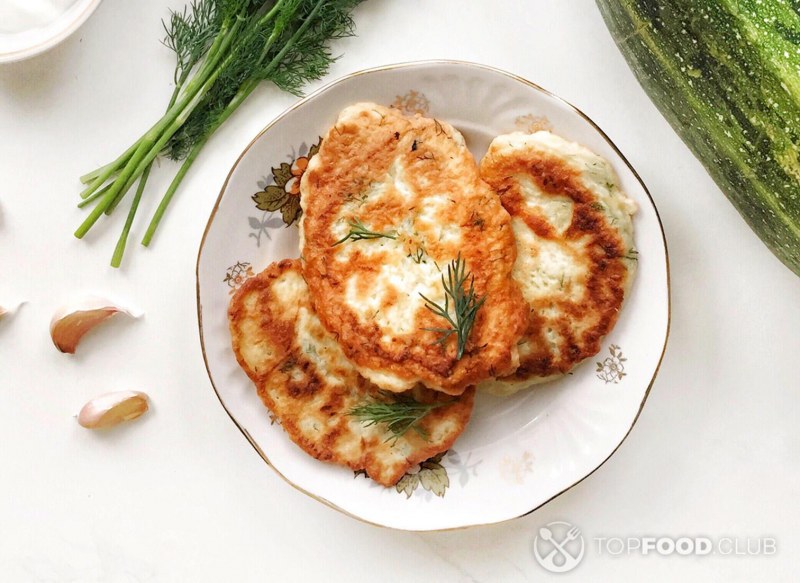Кабачковые оладьи "а-ля пирожки"