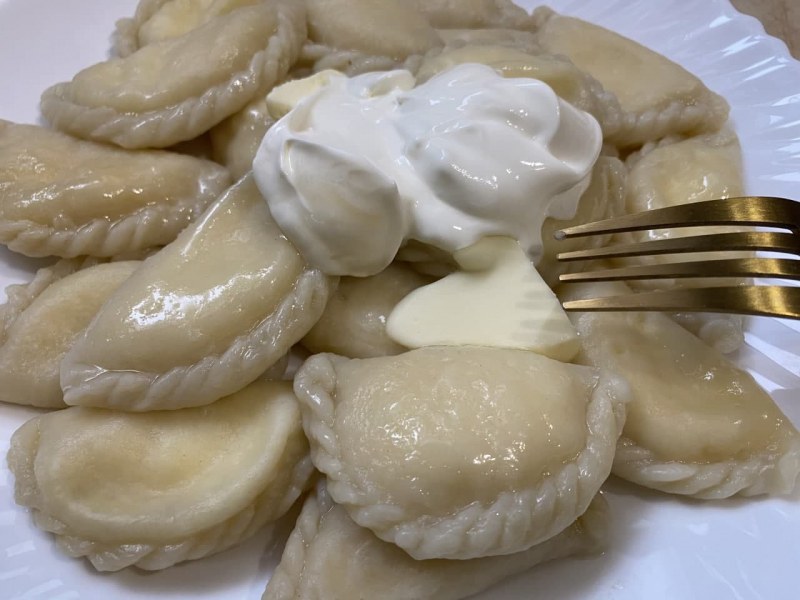 Жареные вареники