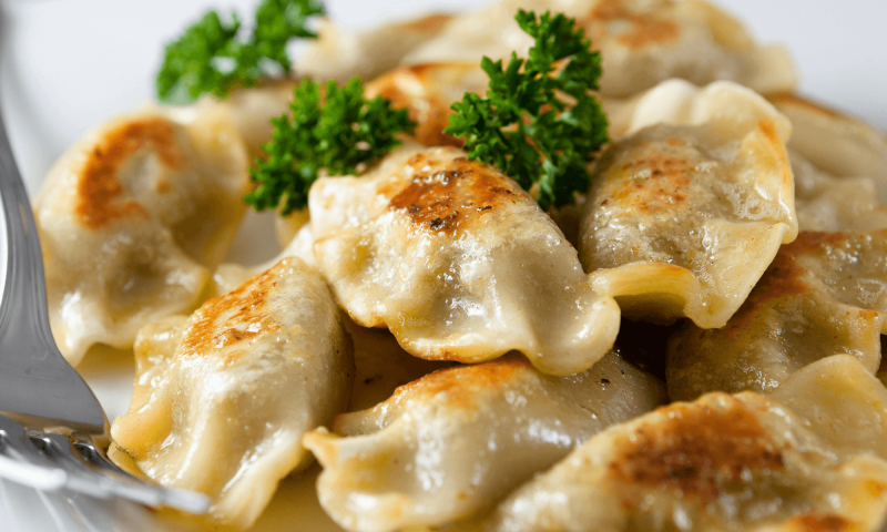 Вареники с адыгейским сыром