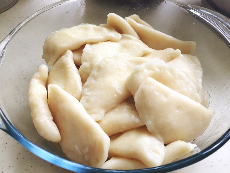 Вареники с картошкой и грибами