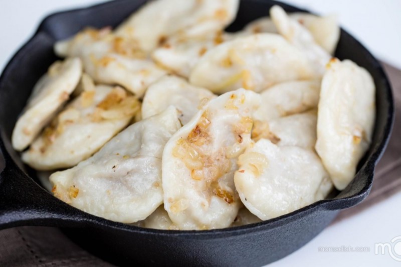 Вареники с картошкой и луком