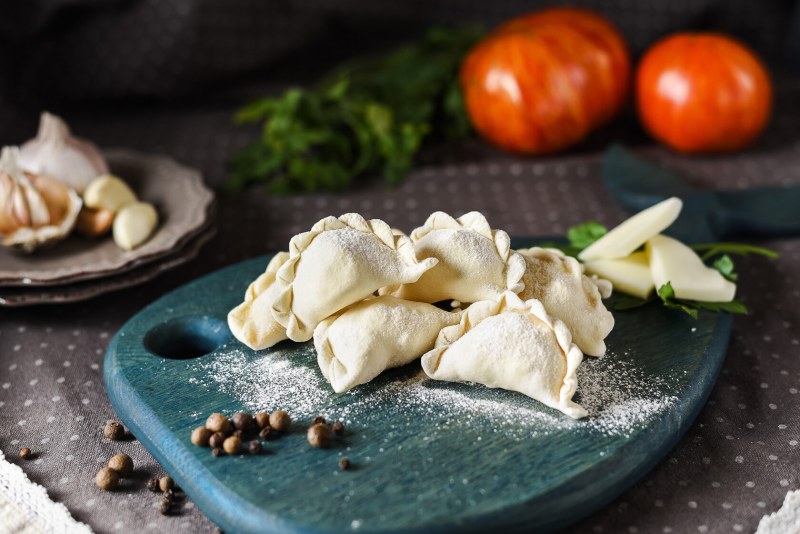 Пельмени с мясом