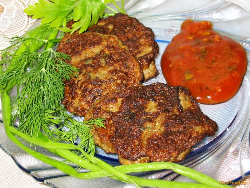 Печеночные оладьи из говядины КБЖУ