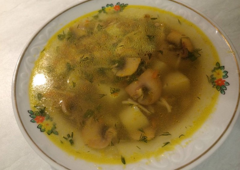 Грибной суп