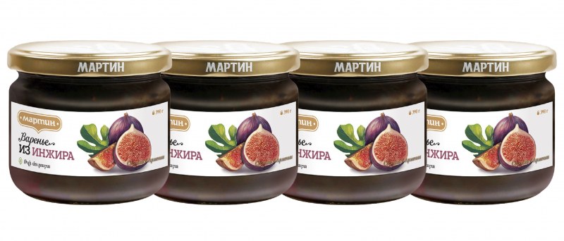 Варенье инжир 380гр