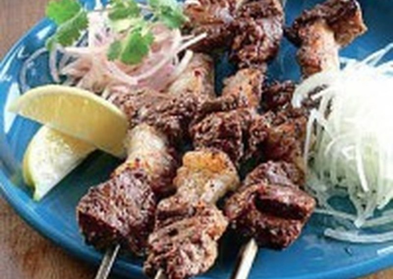 Шашлык из вырезки свинины