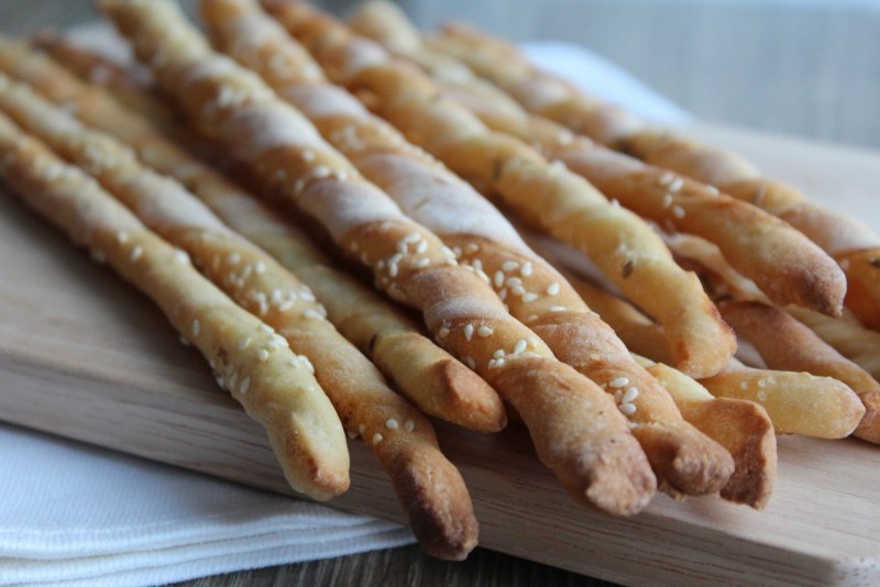 Сырные палочки гриссини