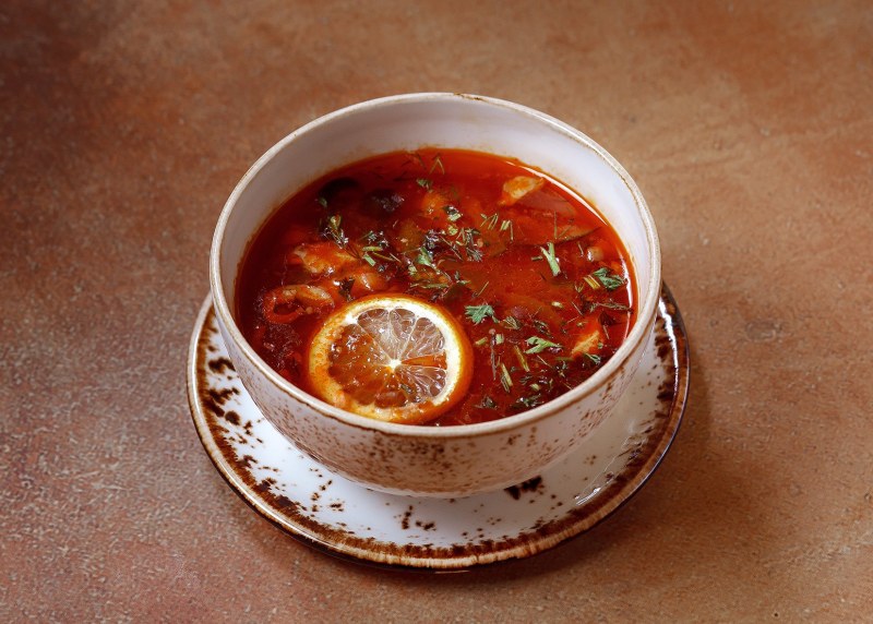 Солянка сборная мясная