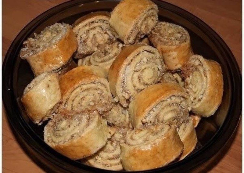 Ореховые рулетики
