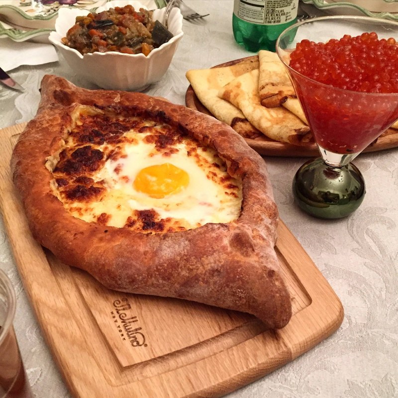 Ачарули хачапури по аджарски