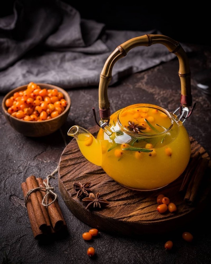 Чай облепиха маракуйя