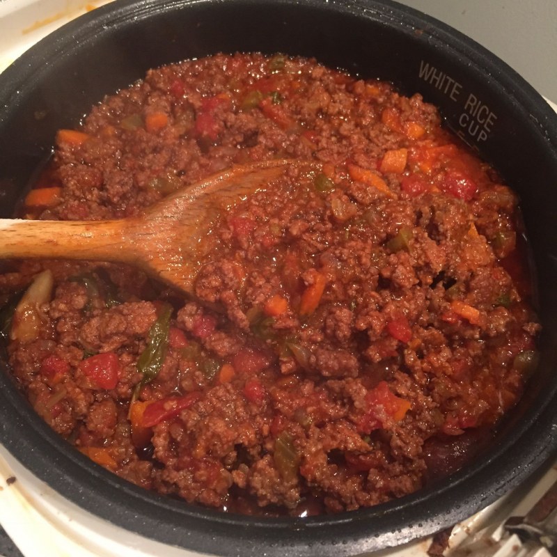 Мясной соус ''болоньезе''