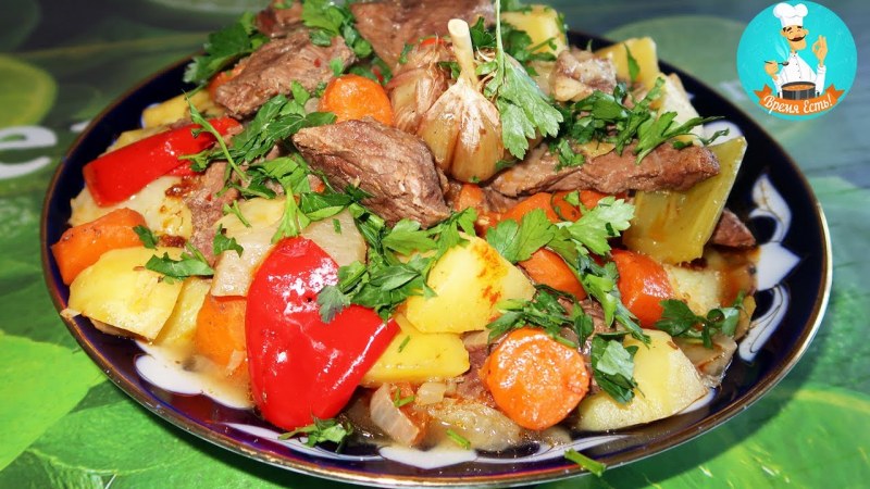 Басма блюдо узбекской кухни