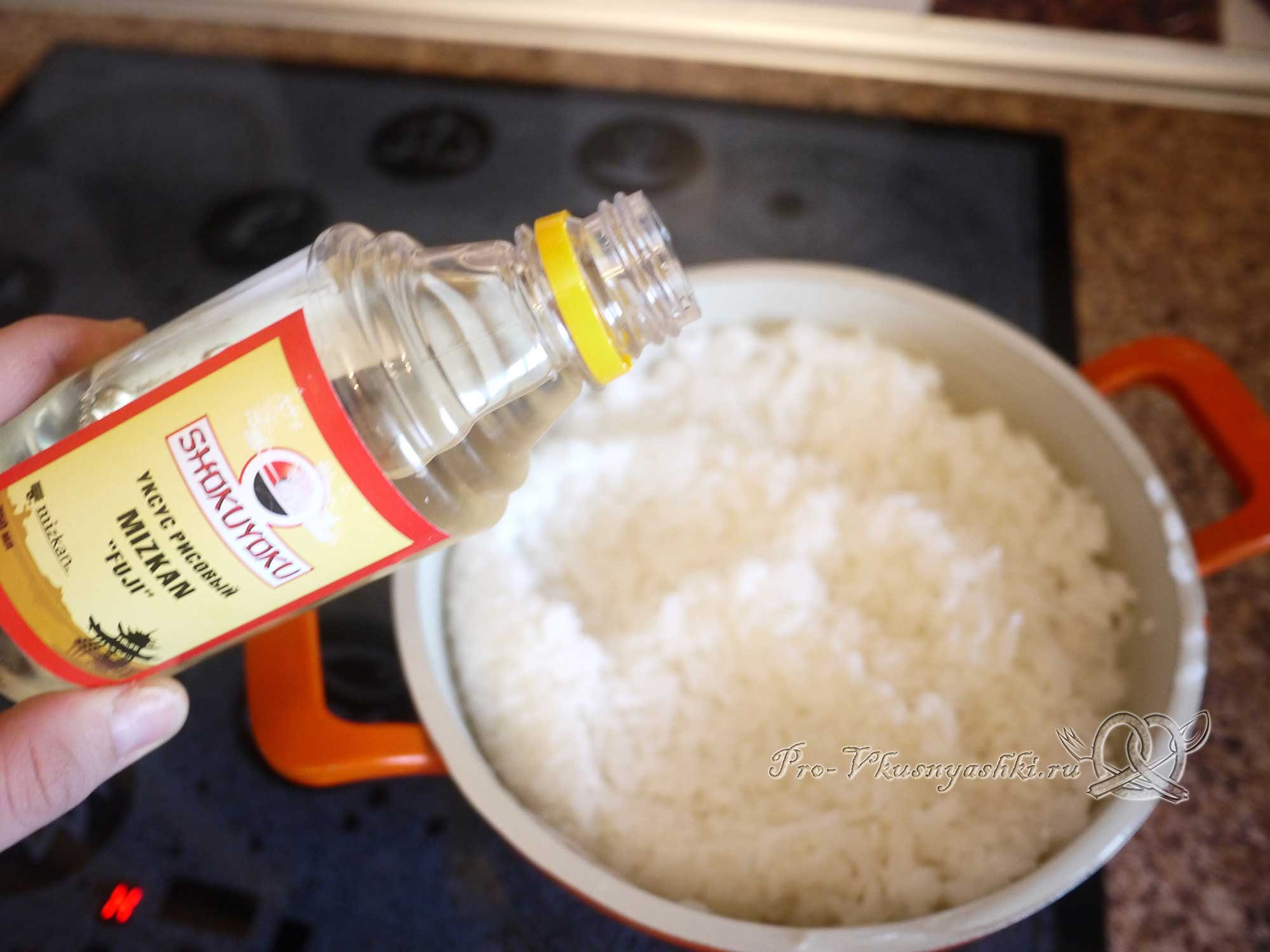 Рисовый уксус для роллов в домашних рецепт