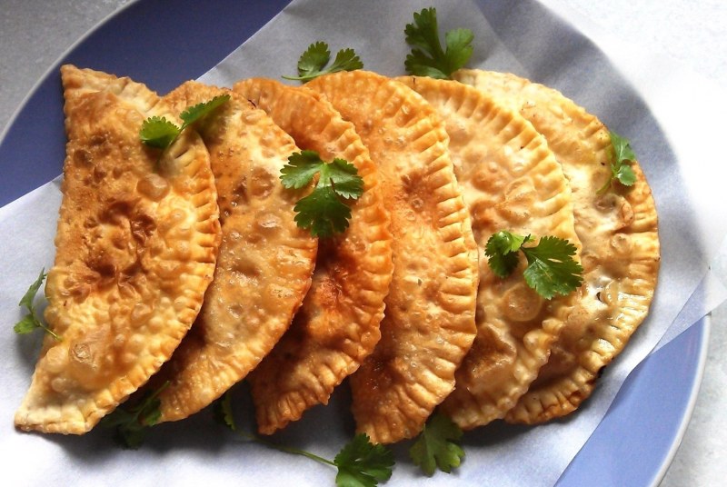 Заварные чебуреки