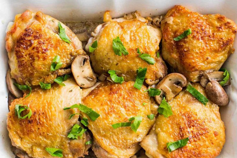 Куриное филе с брокколи