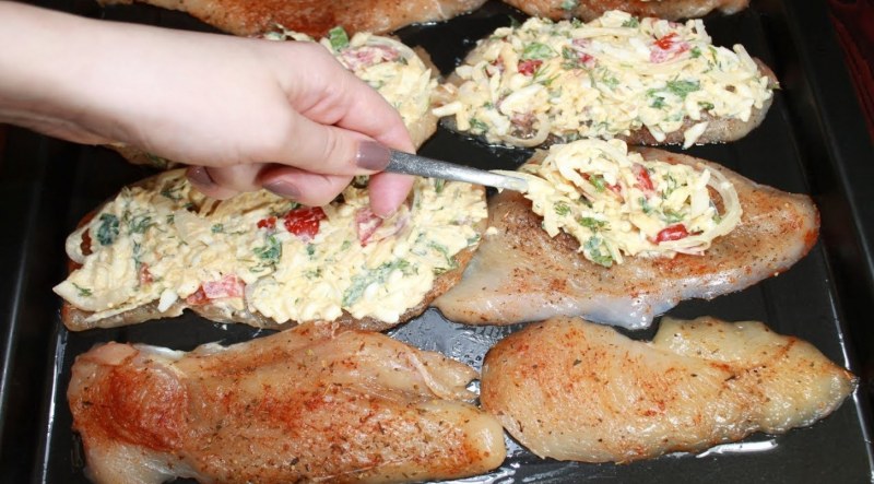 Куринон филе к в духовке