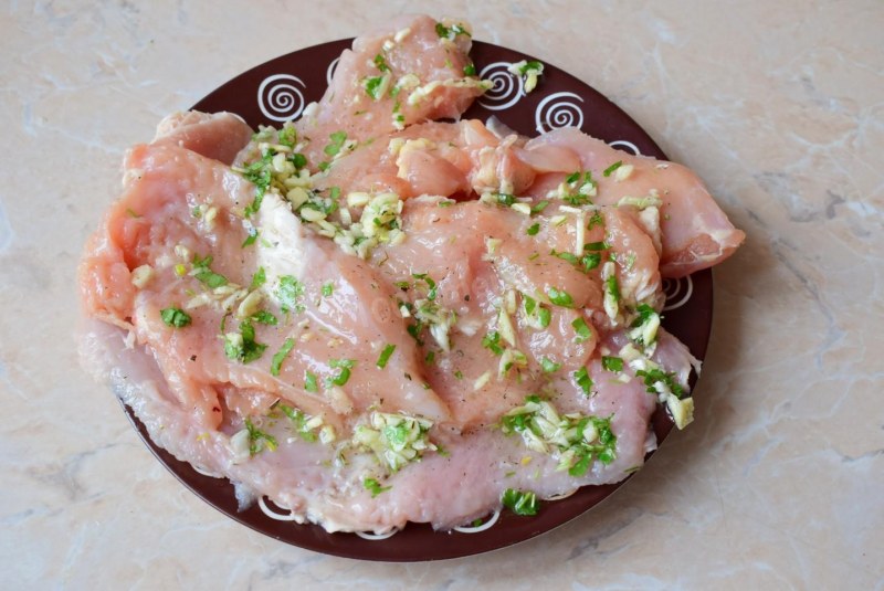 Курица под шубой в духовке