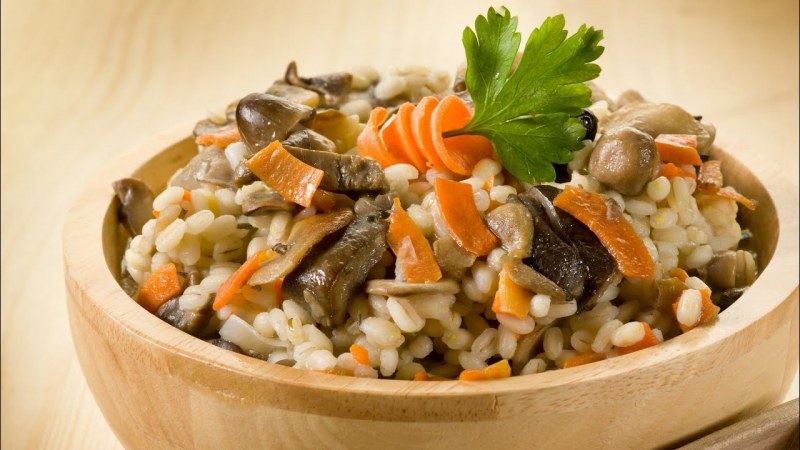 Булгур с печенью куриной