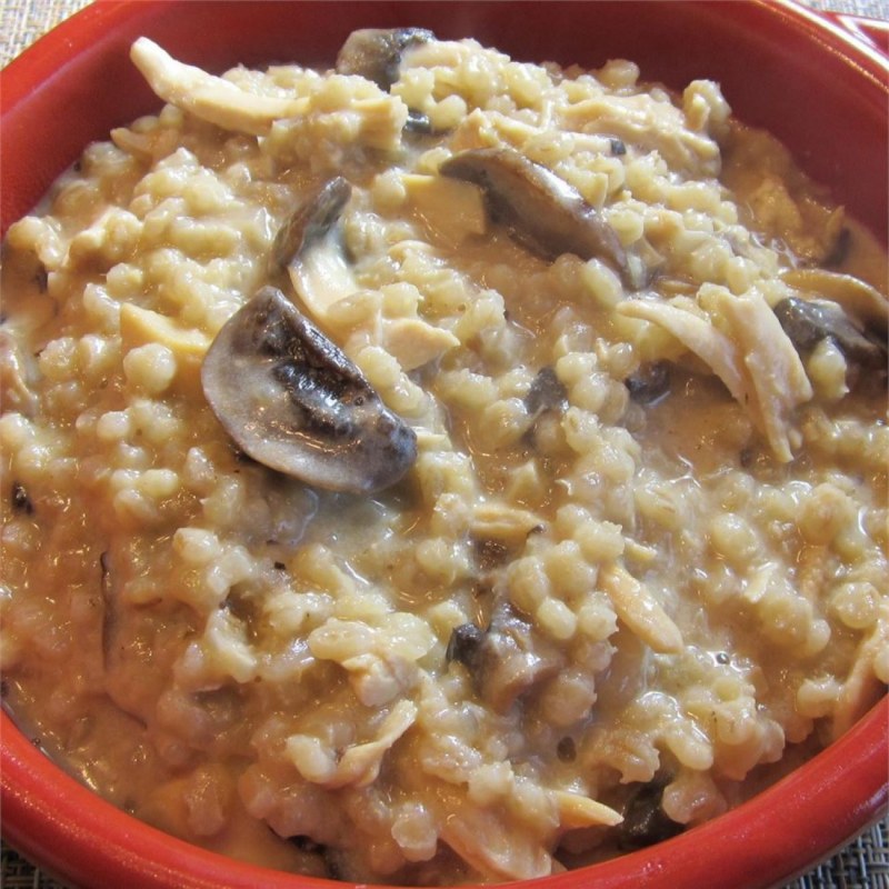 Перловка с сыром