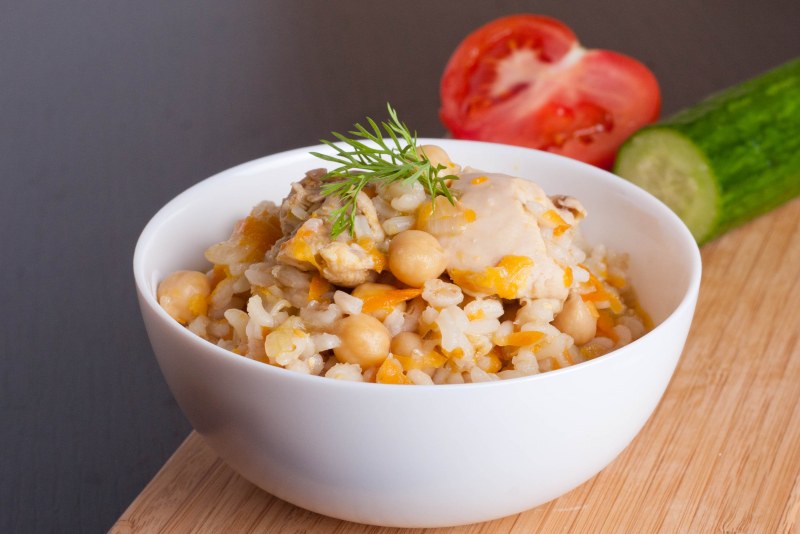 Перловая с сыром