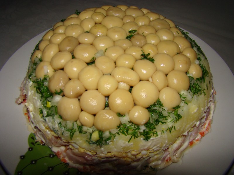 Салат Лесная Полянка