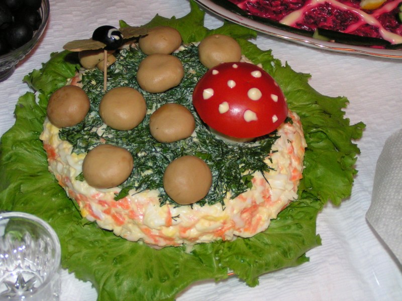 Глухариное гнездо торт