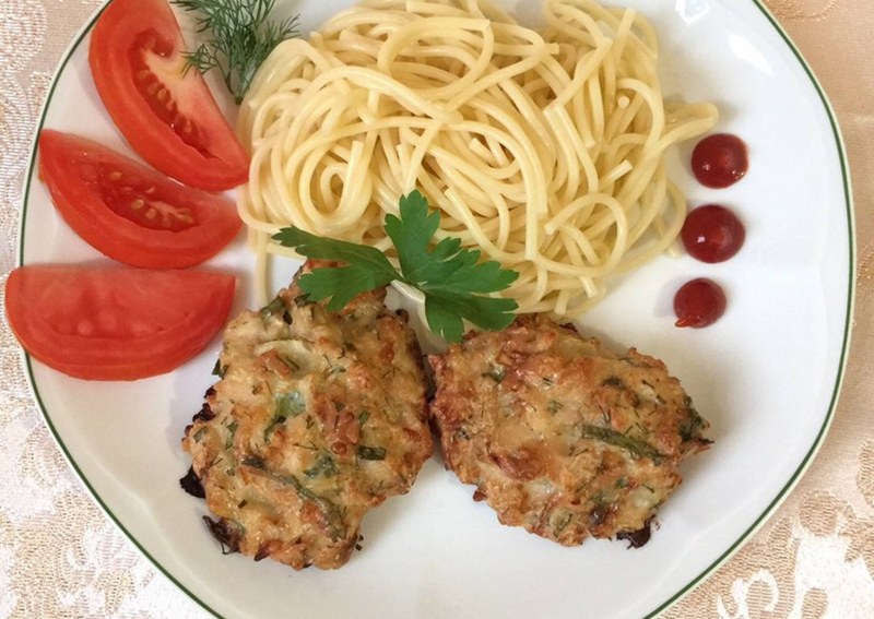 Шницель с сыром