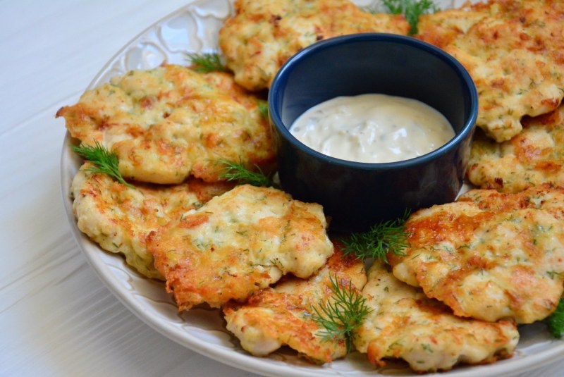 Рубленые куриные котлетки из филе