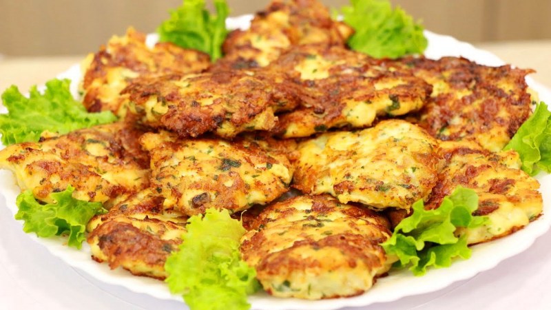 Рубленые куриные котлетки из филе