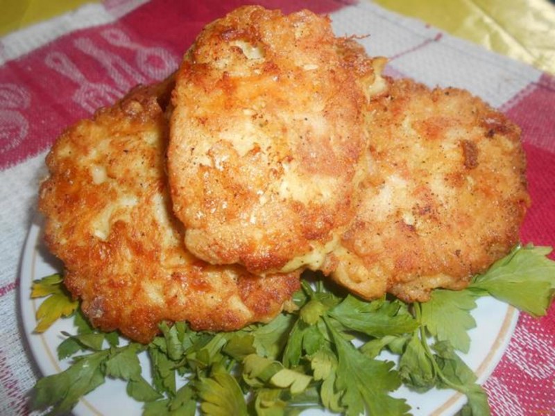 Рубленные котлеты в духовке