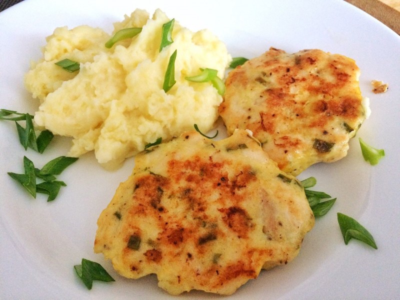 Куриные котлеты с сыром