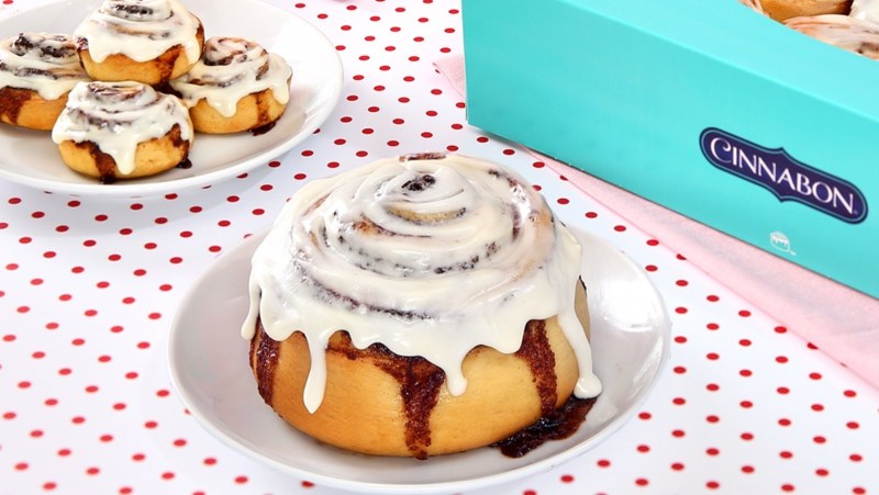 Cinnabon булочки