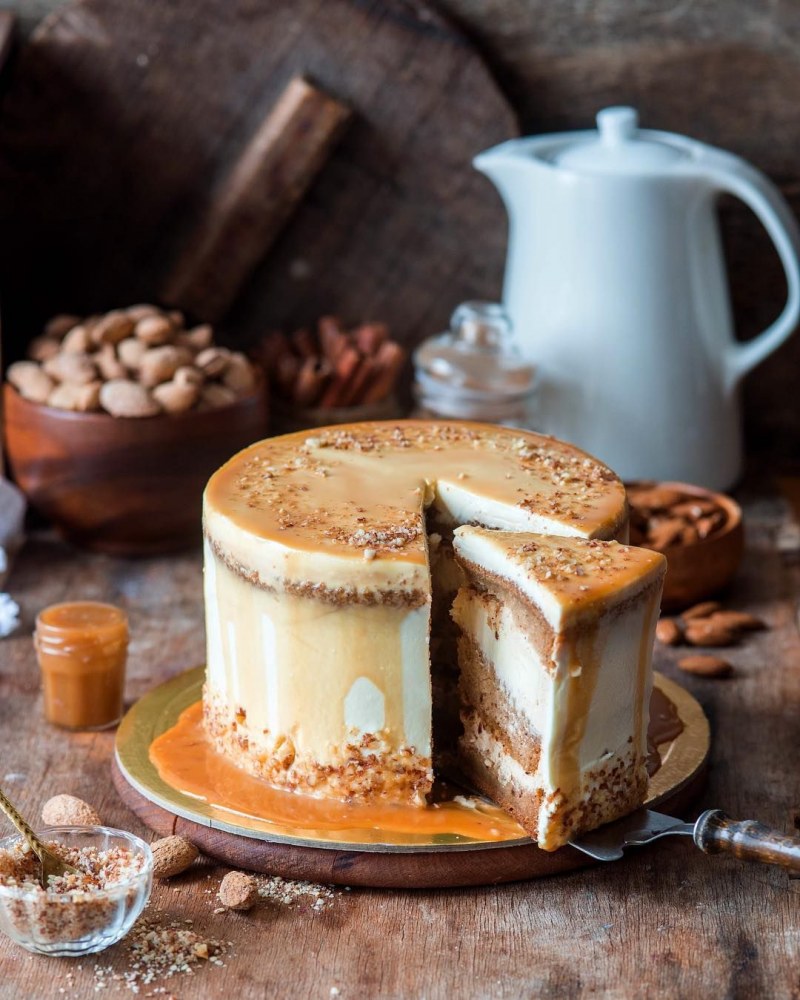 Кофейно Карамельный торт