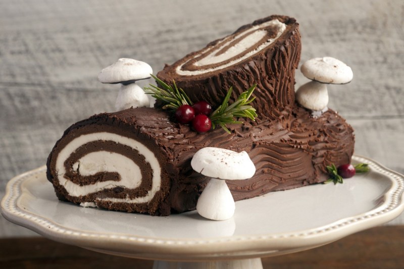 Рождественский пирог (la Bûche)